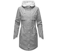 Leichter Übergangsmantel mit Kapuzel "Xankaa" Grey M