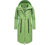Leichter Übergangsparka mit Kapuze "Josinaa" Jade Green L