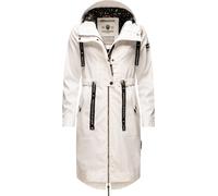 Leichter Übergangsparka mit Kapuze "Josinaa" White XXXL