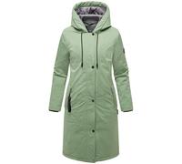 Winterjacke MARIKOO "Ledalaa", Damen, Gr. S, grün (dusty jade), Obermaterial: 55% Polyester, 45% Nylon; Innenmaterial: 100% Polyester;Futter&Wattierung: 100% Polyester, Jacken, mit großer Kapuze (1044