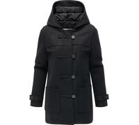 Wintermantel RAGWEAR "Duffina YOUMODO", Damen, Gr. XXL (44), schwarz, Obermaterial: 100% Polyester; Innenfutter: 100% Polyester; Wattierung: 100% Polyester, figurumspielend Po-bedeckend, mit Knopf nor