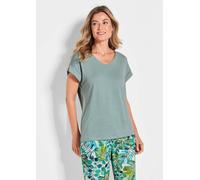 Leichtes Crêpe-Shirt grün 19