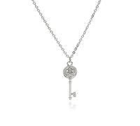 Leichtes Design, Luxus, Nische, europäischer und amerikanischer Schmuck, leicht, Halskette, Anhänger, Schlüssel, Diamant, luxuriös, Kunststoff