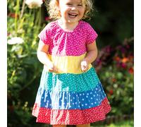 Leichtes Mädchen Sommerkleid bunt 74/80