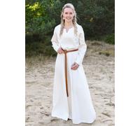 Leichtes Mittelalterkleid Milla, Wikingerkleid, natur