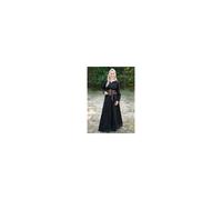 Leichtes Mittelalterkleid Milla, Wikingerkleid, schwarz, Gr. XL,...