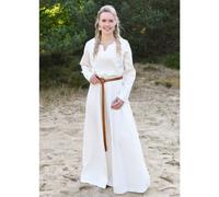 Leichtes Mittelalterkleid, Wikingerkleid, natur "Milla"