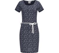 Leichtes Sommerkleid "L80022" Blue Melange Flowers M