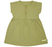 Leichtes Sommerkleid Webstoff hellgrün kariert 110/116