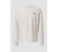 Leichtes Sweatshirt mit Rippstruktur und Logo XL grau 2169281.9000.XL