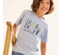 People Wear Organic Kurzarm-Shirt hellblau Gr. 98/104