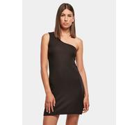 Urban Classics Ladies Rib One Shoulder Dress in Gr. 3XL in Schwarz