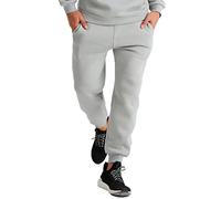 Leif Nelson Oversize Jogginghose Grau Baumwolle Männer Jogger Freizeithose Sweatpants für Freizeit Casual Größe M