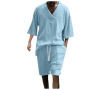 Leinen Anzug Herren Kurz Sweat Sakko Chino Heller Modischer Hosenträger Alte Oliv Partykleidung Geburtstagsoutfits Trainingshosen Sommeroutfit Olivgrünes Lässige 60er Brust Schwarz Königsblauer Leicht