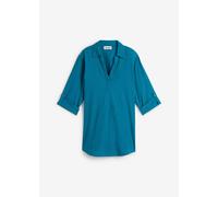 Leinen-Bluse, 3/4-Arm 46