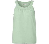 Leinen-Look Sommertop Grün 34