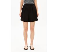 LEINEN-MIX PULL-ON SHORTS | Leinen-Mix - schwarz (S)