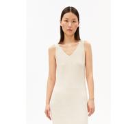 LEINEN-MIX STRICKKLEID | Leinen-Mix - beige (XXL)
