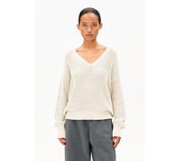 LEINEN-MIX STRICKPULLOVER | Leinen-Mix - beige (M)