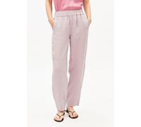 LEINEN PULL-ON BARREL HOSE | 100% Leinen - rose (XS)