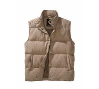Leinen-Steppweste Aberdeen Mey & Edlich Beige 48 Herren