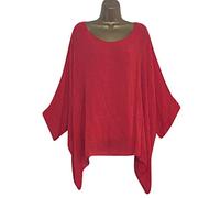 Leinenbluse Damen Sommer - Oberteile Große Größen T Shirt Damen Langarm Fledermausärmel Asymmetrische Saum Bluse Tunika Top Lockere Lässige Baumwolle Leinen Pullover Blusen & Tuniken für Damen