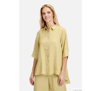 Cartoon Leinenbluse Damen grün, 40