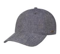 Leinencap mit UV-Schutz by Stetson blau-meliert One Size