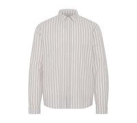 Leinenhemd BLEND "Leinenhemd BHAban Linen Mix Striped", Herren, Gr. L, N-Gr, orange (peachskin), Obermaterial: 70% Baumwolle CO. 30% Leinen LI., Hemden (49214819-L) peachskin
