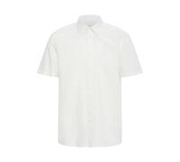 Leinenhemd BLEND "Leinenhemd BHAban Slub Linen Mix", Herren, Gr. XL, N-Gr, weiß (snow weiß), Obermaterial: 70% Baumwolle CO. 30% Leinen LI., Hemden (15101013-XL) snow weiß