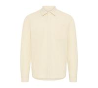 Leinenhemd BLEND "Leinenhemd BHBAY LINEN", Herren, Gr. M, N-Gr, beige (bleached sand), Obermaterial: 55% Leinen LI. 45% Baumwolle CO., Hemden (19083638-M) bleached sand