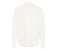 Leinenhemd BLEND "BHBay Linen", Jungen, Gr. XXL, US-Größen, snow weiß, 55% Leinen, 45% Baumwolle, unifarben, Basic, Basic normal, ohne Ausschnitt, weit abgesteppt, Hemden, Stilvolles Langarmhemd aus L