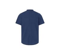Leinenhemd BLEND "Leinenhemd BHLiam", Herren, Gr. M, N-Gr, blau (marineblaus), Obermaterial: 55% Leinen LI. 45% Viskose CV., Hemden (37285263-M) marineblaus