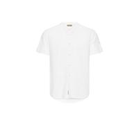 Leinenhemd BLEND "Leinenhemd BHLiam", Herren, Gr. XL, N-Gr, weiß (snow weiß), Obermaterial: 55% Leinen LI. 45% Viskose CV., Hemden (12435631-XL) snow weiß