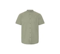 Leinenhemd BLEND "Leinenhemd BHMLiam", Herren, Gr. M, N-Gr, grün (vetiver), Obermaterial: 55% Leinen LI. 45% Viskose CV., Hemden (41311567-M) vetiver