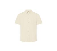 Leinenhemd BLEND "Leinenhemd BHMLins", Herren, Gr. L, N-Gr, beige (oyster gray), Obermaterial: 55% Leinen LI. 45% Viskose CV., Hemden (86686512-L) oyster gray