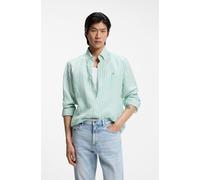 Hugo Boss Langarmhemd Liam 10279014 Open Green Größe L