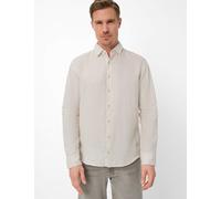 Leinenhemd BRAX "Style HAROLD", Herren, Gr. XXL, Normalgrößen, beige, Web, 100% Leinen, Hemden (10217931-XXL) beige