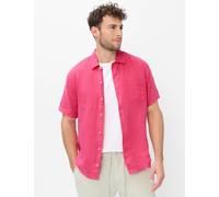 Leinenhemd BRAX "Style LUKE", Herren, Gr. 3XL, Normalgrößen, lila, Web, 100% Leinen, Hemden (37777024-XXXL) lila