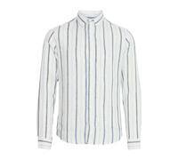 Leinenhemd CASUAL FRIDAY "Leinenhemd CFDylan", Herren, Gr. M, N-Gr, blau (estate blau), Obermaterial: 80% Leinen LI. 20% Baumwolle CO., Hemden (42106536-M) estate blau