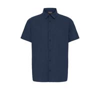 Leinenhemd INDICODE "Leinenhemd IDMonk", Herren, Gr. L, N-Gr, blau (navy), Obermaterial: 55% Leinen LI. 45% Baumwolle CO., Hemden (39216465-L) navy