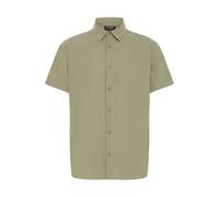 Leinenhemd INDICODE "Leinenhemd IDMonk", Herren, Gr. L, N-Gr, grün (vetiver), Obermaterial: 55% Leinen LI. 45% Baumwolle CO., Hemden (37293860-L) vetiver