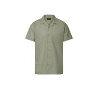 Leinenhemd INDICODE "Leinenhemd IDMonken", Herren, Gr. XXL, N-Gr, grün (vetiver), Obermaterial: 55% Leinen LI. 45% Baumwolle CO., Hemden (18841442-XXL) vetiver