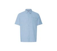 Leinenhemd INDICODE "Leinenhemd IDTropelo", Herren, Gr. 3XL, N-Gr, braun (skyway), Obermaterial: 55% Leinen LI. 45% Baumwolle CO., Hemden (14730537-XXXL) skyway