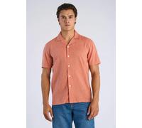 Leinenhemd LINDBERGH "Leinenhemd Relaxed Fit", Herren, Gr. L, Normalgrößen, soft coral, Obermaterial: 55% Leinen, 45% Baumwolle, Hemden (37194933-L) soft coral