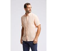 Leinenhemd LINDBERGH "Lindbergh Leinenhemd", Herren, Gr. XL, Normalgrößen, lt apricot mel, Obermaterial: 100% Leinen, Hemden (18654914-XL) lt apricot mel