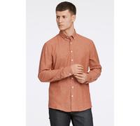 Leinenhemd LINDBERGH "Lindbergh Leinenhemd", Jungen, Gr. L, Normalgrößen, orange (mid clay), Obermaterial: 55% Leinen, 45% Baumwolle, Hemden (41177902-L) mid clay