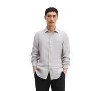 Leinenhemd MARC O'POLO, Herren, Gr. XL, N-Gr, medium grau, Web, Obermaterial: 100% Leinen, regular fit normal, 2-Knopf-Manschette, Hemden, regular aus hochwertigem Leinen (17971734-XL) medium grau