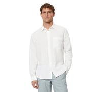 MARC O'POLO Leinenhemd Regular Fit weiss | XXL