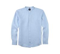 Leinenhemd OLYMP "OLYMP Hemd Casual - Leinen", Herren, Gr. XXL, N-Gr, blau (hellblau), Web, Obermaterial: 100% Leinen, normal, Hemden (45447334-XXL) hellblau